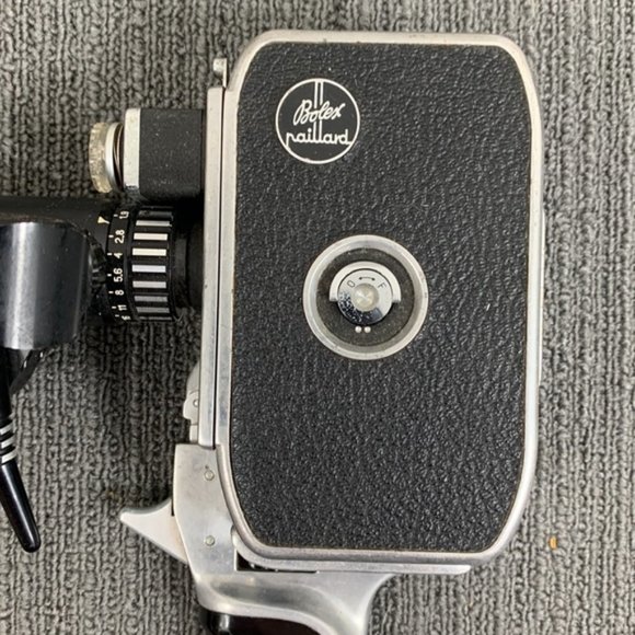 VTG Paillard Bolex C-8SL 8mm Movie Camera & Som Berthiot Pan Cinor Lens UNTESTED - Picture 4 of 16